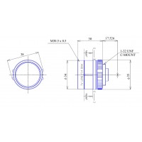 2/3-inch 12mm F1.4-Close Manual Iris Lens